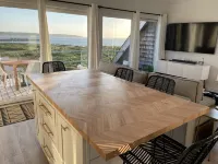 Newly renovated Waterfront condo with amazing views, private beach, pool & more