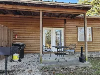 Private Oasis with Fire Pit and Jetted Tub - Charming Cozy Cabin Hotels in Township 1