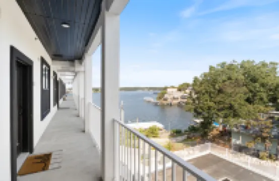 Private Deck and Lakeside Pool - Stunning Penthouse Escape