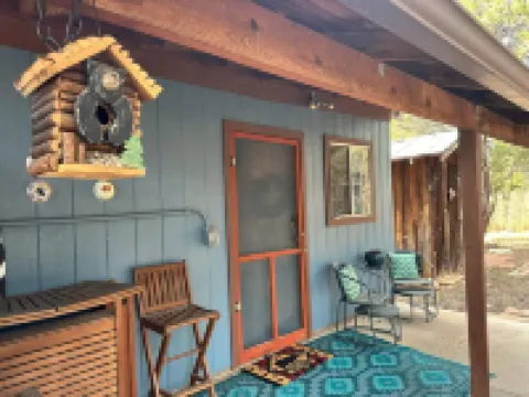 Detached Bunkhouse and Outdoor Fire Pit - Cozy Rustic Retreat