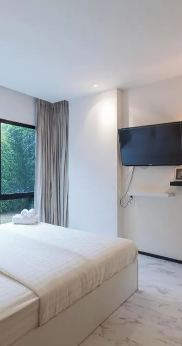 ห้องสวีทพร้อมสิทธิ์ในการเข้าใช้บริการสระว่ายน้ำ