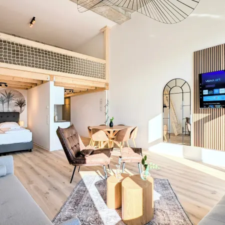 ANDRISS - Stilvolle Lofts & Penthouses - Premium Wohnen mit Parkplatz & Workstations