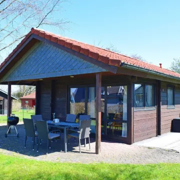 Log Cabin in Damp Near Baltic Sea Beach