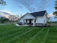 Koop Creek Home.  A charming, quiet country home near St. Mary's and New Bremen.