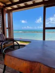 Beachfront house, right on the sand, in the best location on Barra de São Miguel beach