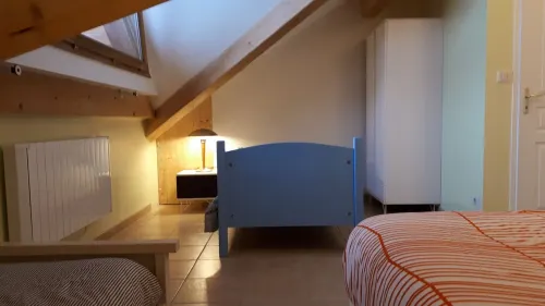 Duplex 6-8 people of 95 m2 in the heart of Haut Jura (39