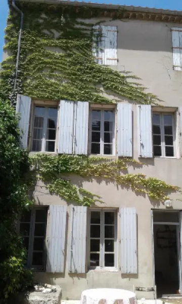 200 year old, large townhouse with romantic patio Hotels in Sigean