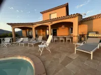 Superb air-conditioned villa with private pool and breathtaking sea/mountain views