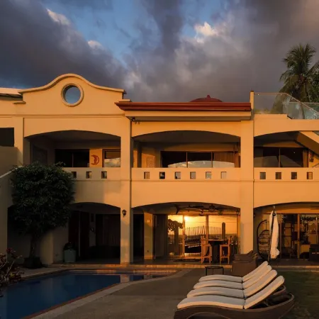 9 Br Luxury Oceanfront Villa South End of Jaco Beach, Nicest Part of Jaco Beach!