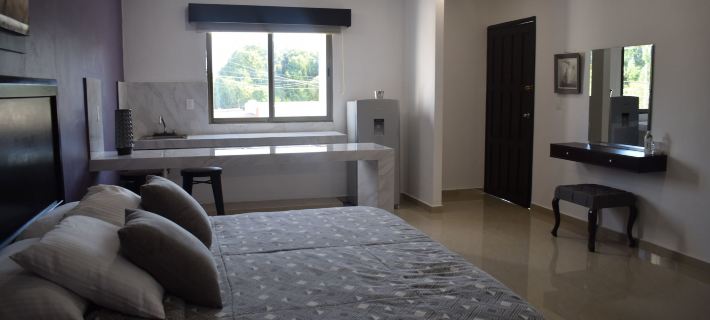 Hotel Apartamentos Stone Hotele w: Bacalar