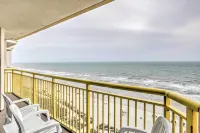 Ocean-View Balcony North Myrtle Beach Condo! - spa