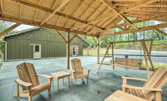 Tallassee Creekside Cabin w/ Forest Views!