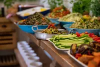 Kibbutz Malkiya Travel Hotel - 朝食