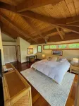 On Hanalei bay with panoramic ocean views. Steps to the beach and walk to town.