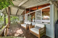 Private Cabin Island Escape Boat Required Pets Retreat Lakefront Sleeps 10