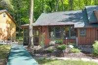 Dock, Lake & Beach Access! St Germain Duplex Cabin - parking