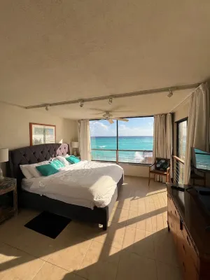 Beachfront 2-bedroom condo in St Lawrence Gap near Oistins