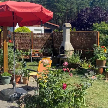 Bungalow on Rudower See up to 3 people Pet-friendly, nature and tranquillity,