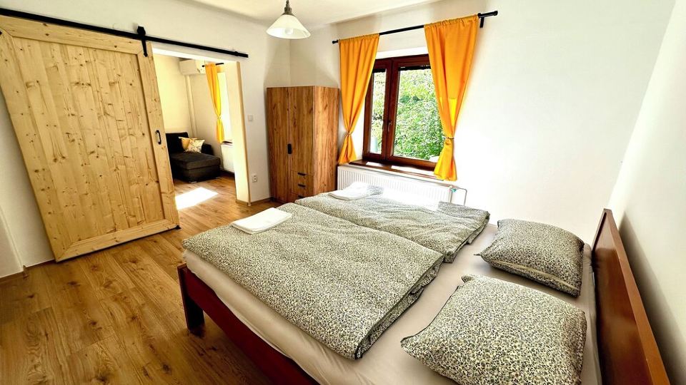 Holiday Home Domek U Labe is perfect for your adventure! We love it here!