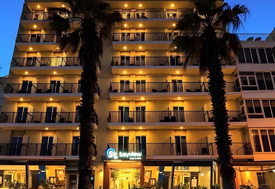 베이뷰 호텔 레스토랑 또는 로비 이미지