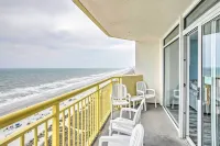 Ocean-View Balcony North Myrtle Beach Condo! - spa