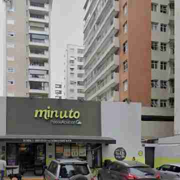 Moderno no Gonzaga a 400m da praia c AC Hotel Exterior