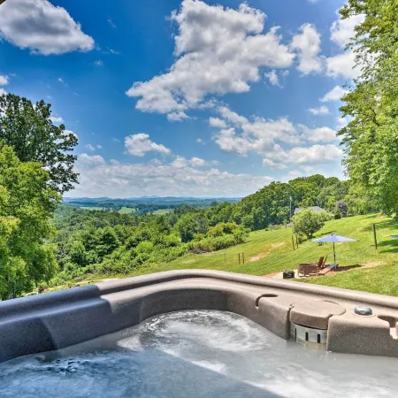 Charming Galax Retreat w/ Wraparound Deck!