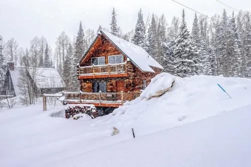 Rustic Cabin Stay in Brian Head Resort w/ View - 무료 와이파이