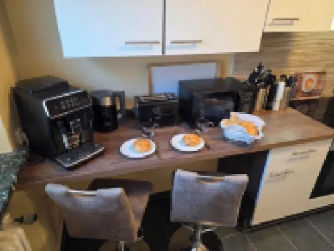 Bright and modern apartment on the ground floor in the center