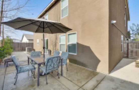 Pool Table and Patio! Spacious Merced Getaway