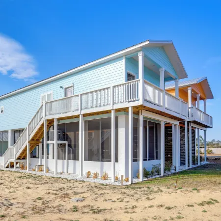 Deck & Steinhatchee River Views: Family Getaway