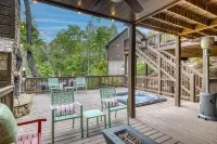 Heated Pool Mtn Views Sleeps 20 Game Room - Jacuzzi