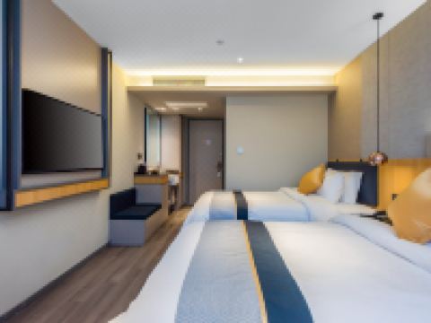 如家商旅酒店(青岛流亭机场仙山东路东方城店) - 商旅双床房