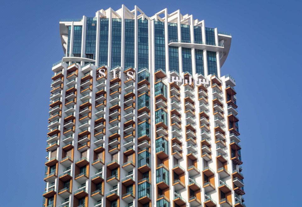 SLS 두바이 호텔의 고급스러운 로비