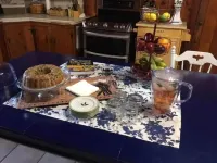 Live Oak B&B - breakfast