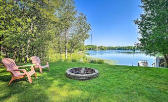 Lakefront Hideaway w/ Dock, Kayaks, Fire Pit!