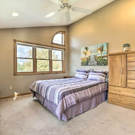 East Tawas Home w/ Patio, Lake Huron on-Site