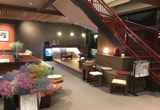 세이류노야도 카와치의 전통적인 인테리어