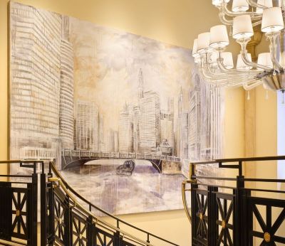 共有エリア JW マリオット シカゴの写真