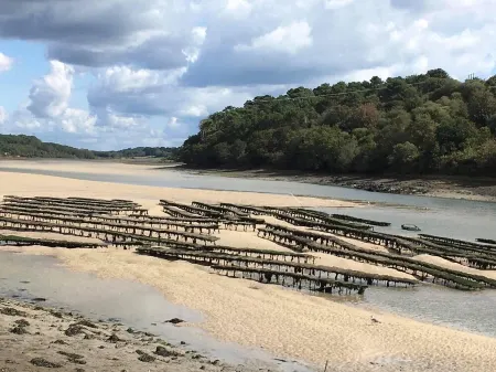 Marine gîte, ideal for a couple, between land and sea