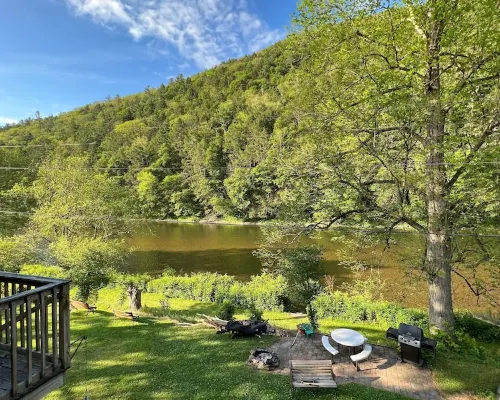 Creek Front Home with Private Access - Perfect for Kayaking, Fishing, and Hiking Hotels in McHenry Township