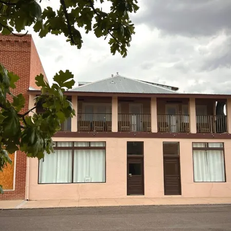 Central Location, Balcony Access at Marfa House Rio Concho