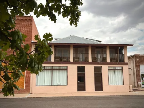 Central Location, Balcony Access at Marfa House Rio Concho Hotels in Marfa
