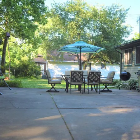 Lakeside living awaits at beautiful Lake Milton, OH with dock across the street