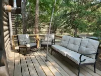 Glendo Log Home Close to Lake