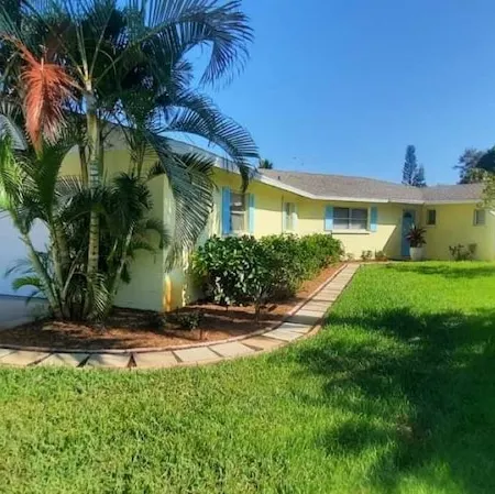 Family beach home! Fully renovated on water w/pool, boat dock & nearby beach