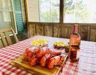 Cozy, lake view cottage in Ellsworth, Maine!