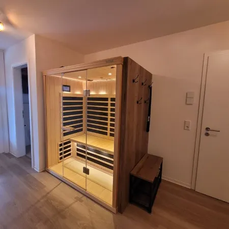 Gemütliche Ferienwohnung in Hooksiel im Wangeland, mit Infrarot Kabine