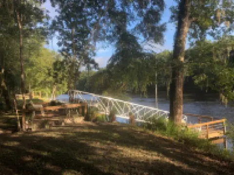 Suwannee River Retreat with Private Dock, Free Kayaks, and Fire Pit