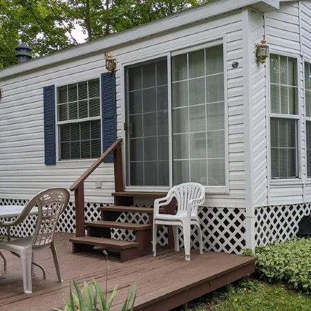 Park model unit #1 for rent by Silver Lake NY